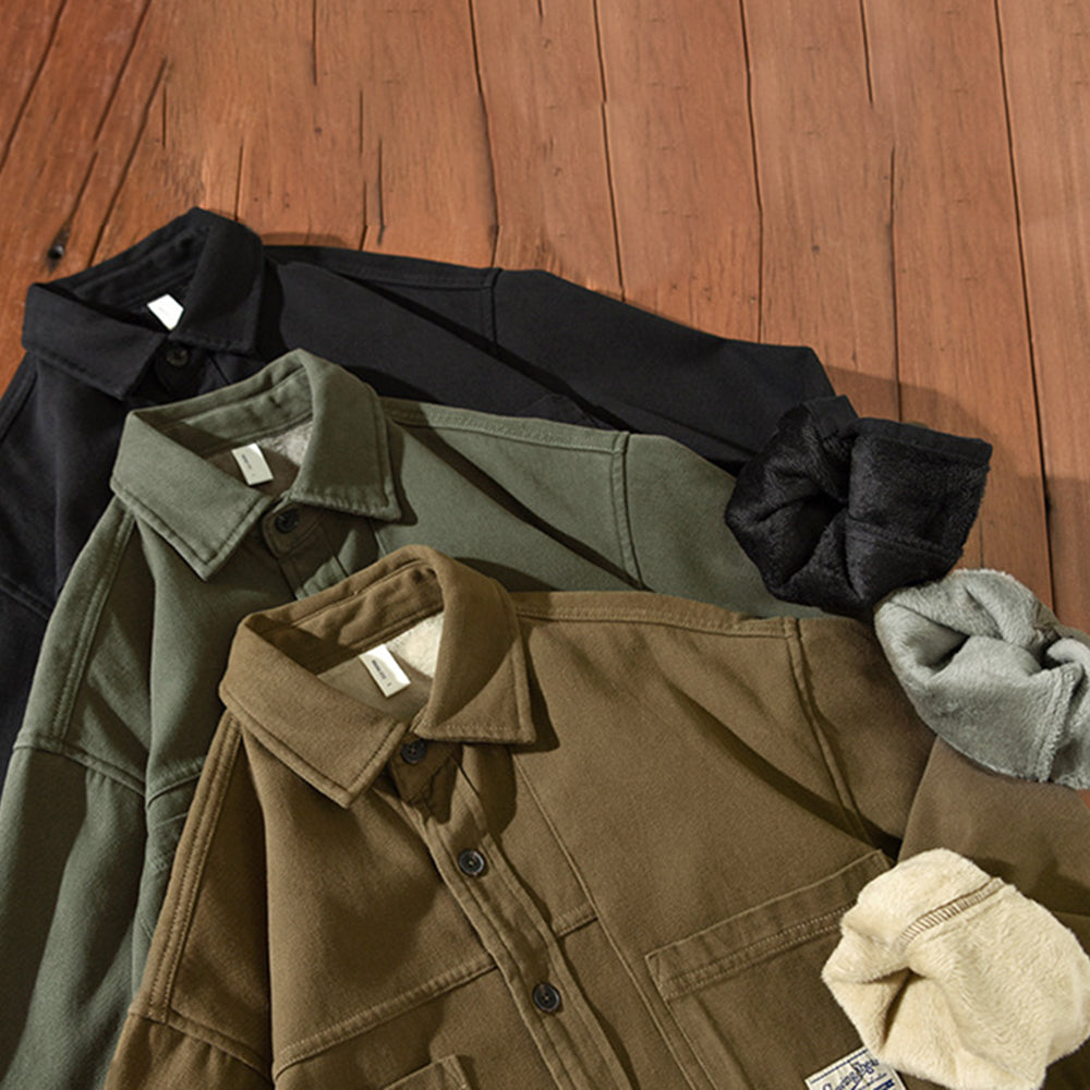 MARAIS | CHEMISE CARGO EN POLAIRE POUR HOMME