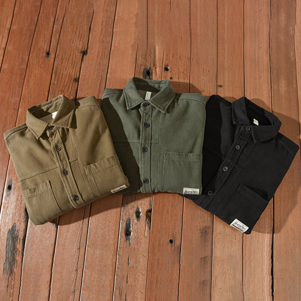 MARAIS | CHEMISE CARGO EN POLAIRE POUR HOMME