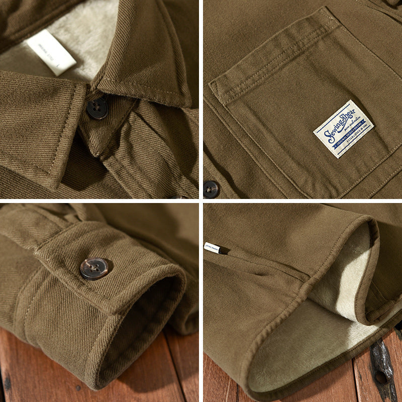 MARAIS | CHEMISE CARGO EN POLAIRE POUR HOMME