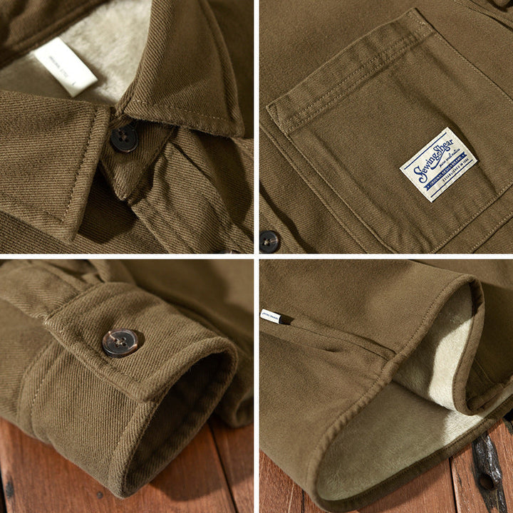 MARAIS | CHEMISE CARGO EN POLAIRE POUR HOMME