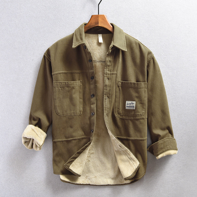 MARAIS | CHEMISE CARGO EN POLAIRE POUR HOMME