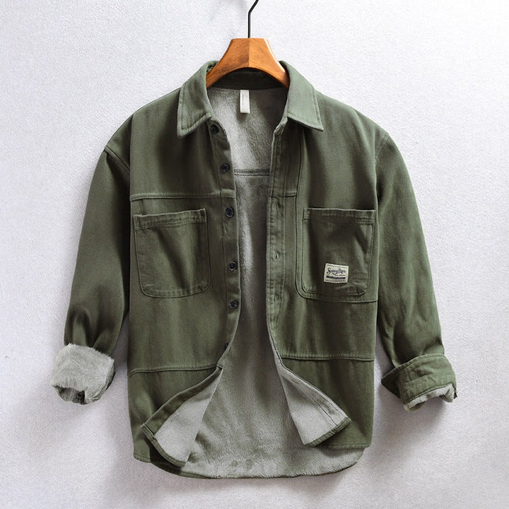 MARAIS | CHEMISE CARGO EN POLAIRE POUR HOMME