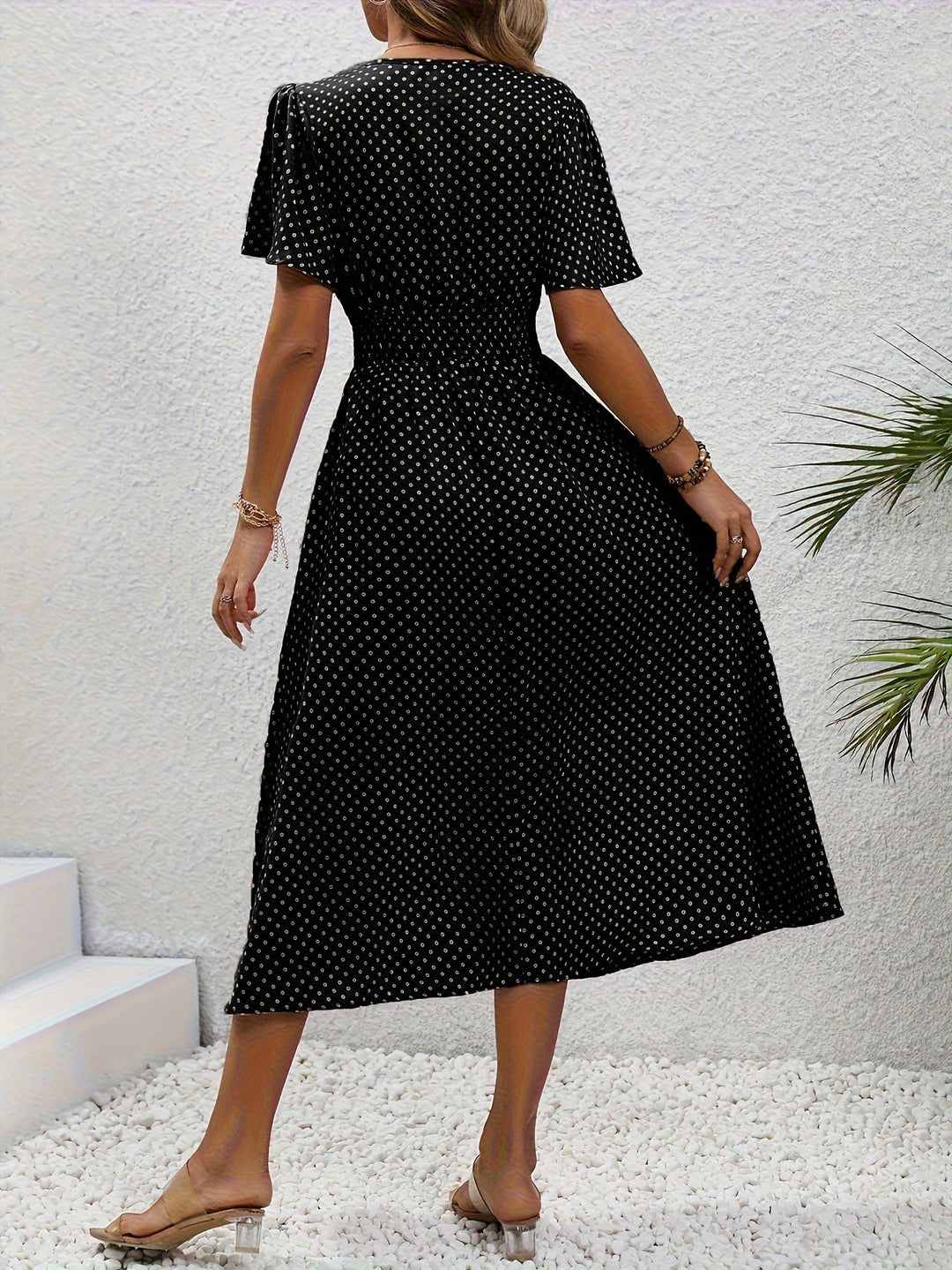 MARAIS | Robe Élégante Pois Élisa
