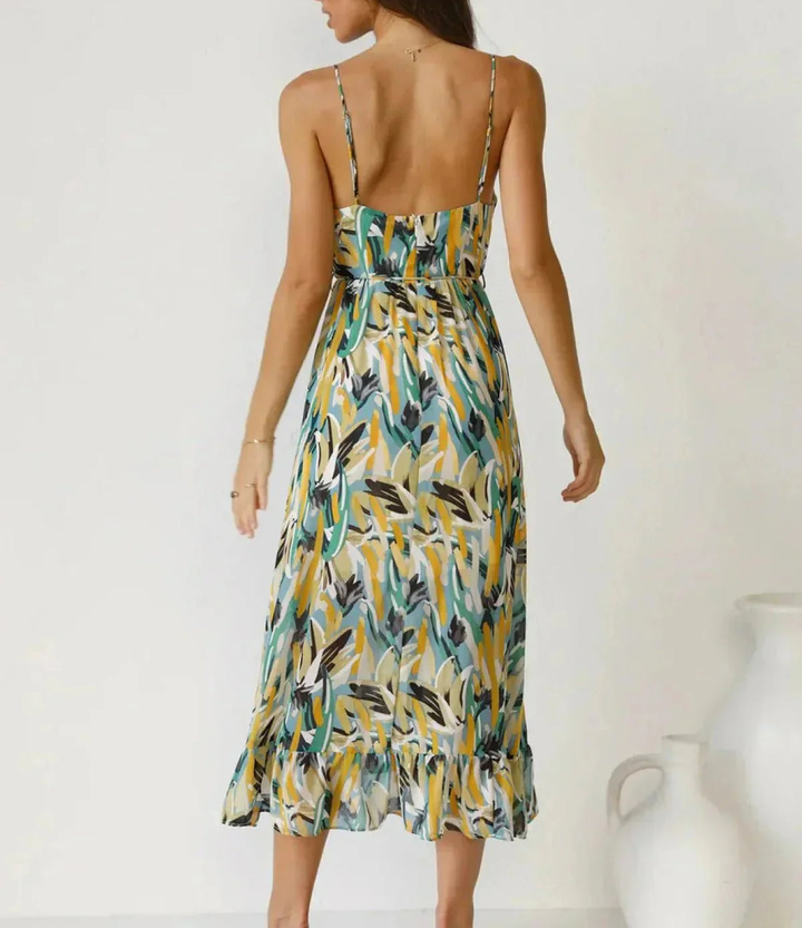 MARAIS | Robe Midi Éclat Coloré