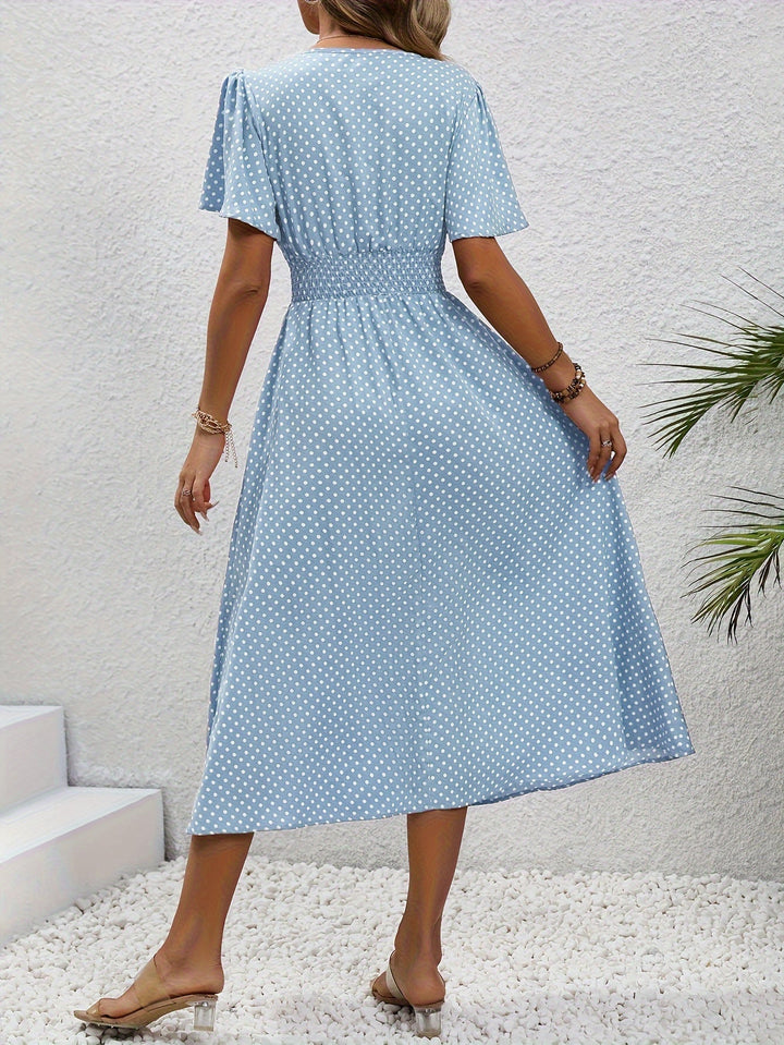 MARAIS | Robe Élégante Pois Élisa