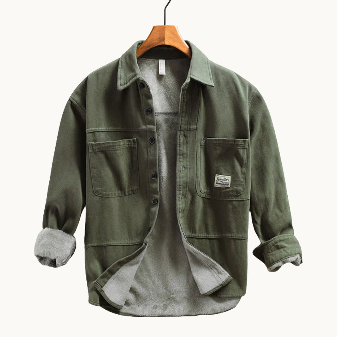 MARAIS | CHEMISE CARGO EN POLAIRE POUR HOMME