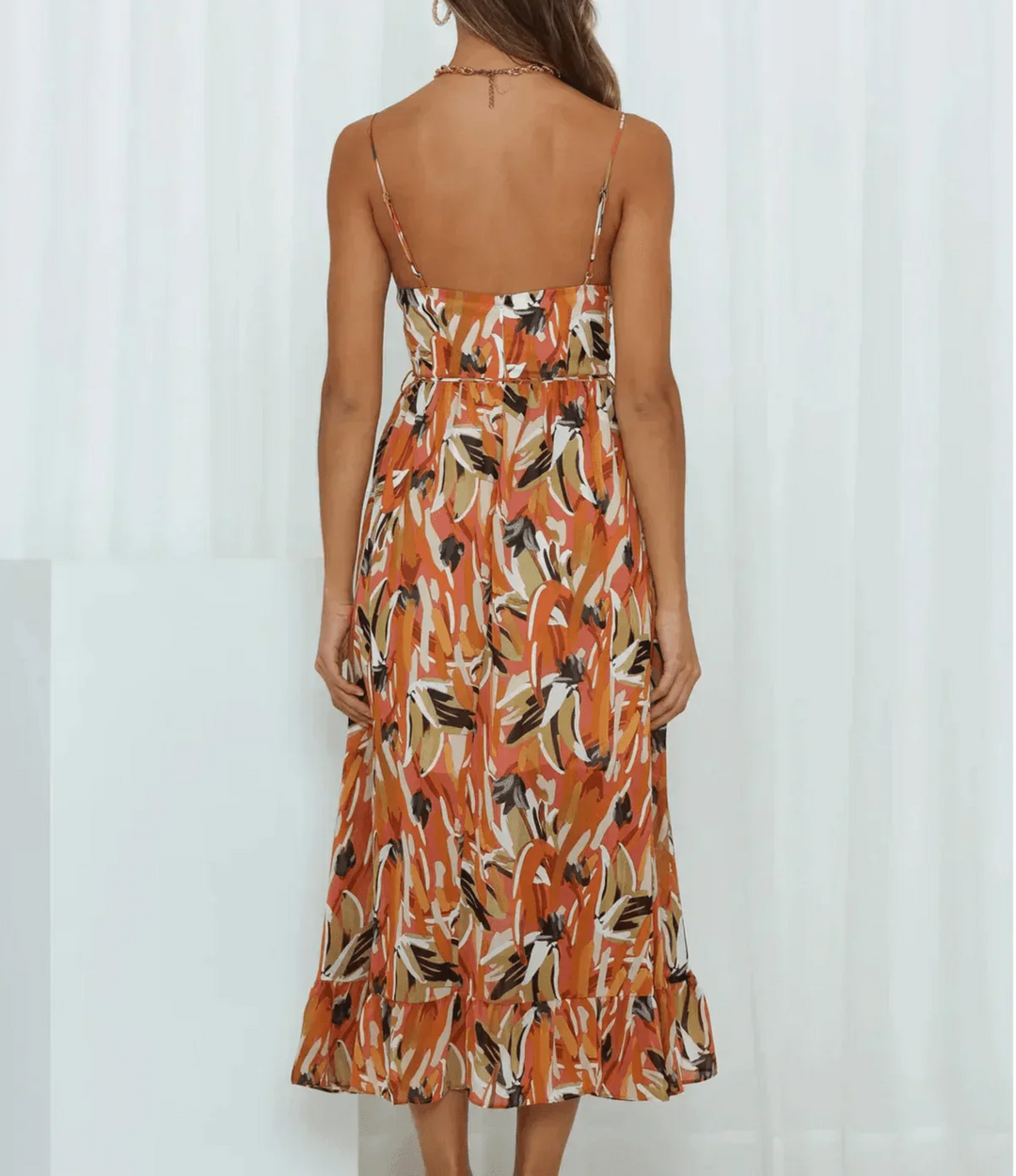 MARAIS | Robe Midi Éclat Coloré