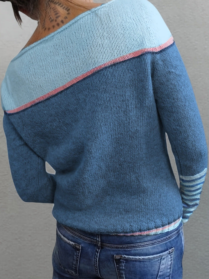 MARAIS | Pull Col Bateau Rayé Aveline