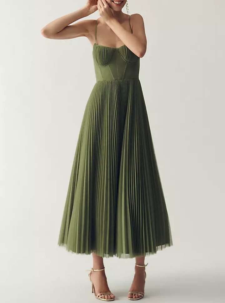 MARAIS | Robe en tulle drapée élégamment