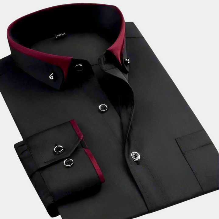MARAIS | CHEMISE CLASSIQUE POUR HOMME À MANCHES LONGUES