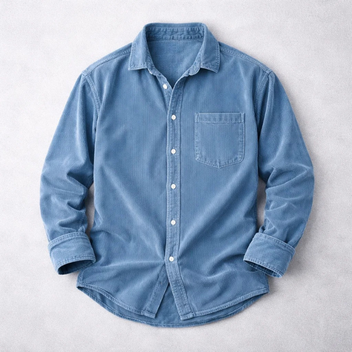 MARAIS | CHEMISE CLASSIQUE EN VELOURS CÔTELÉ POUR HOMMES
