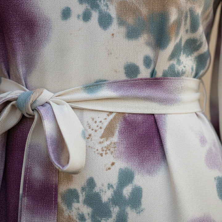 MARAIS  | Midi Élégant à Motifs Raffinés