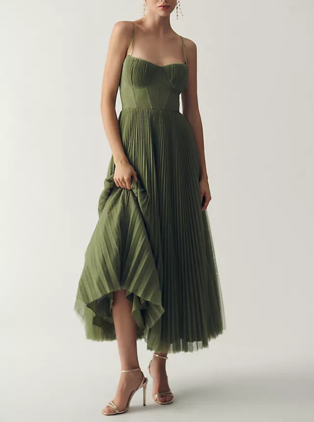 MARAIS | Robe en tulle drapée élégamment