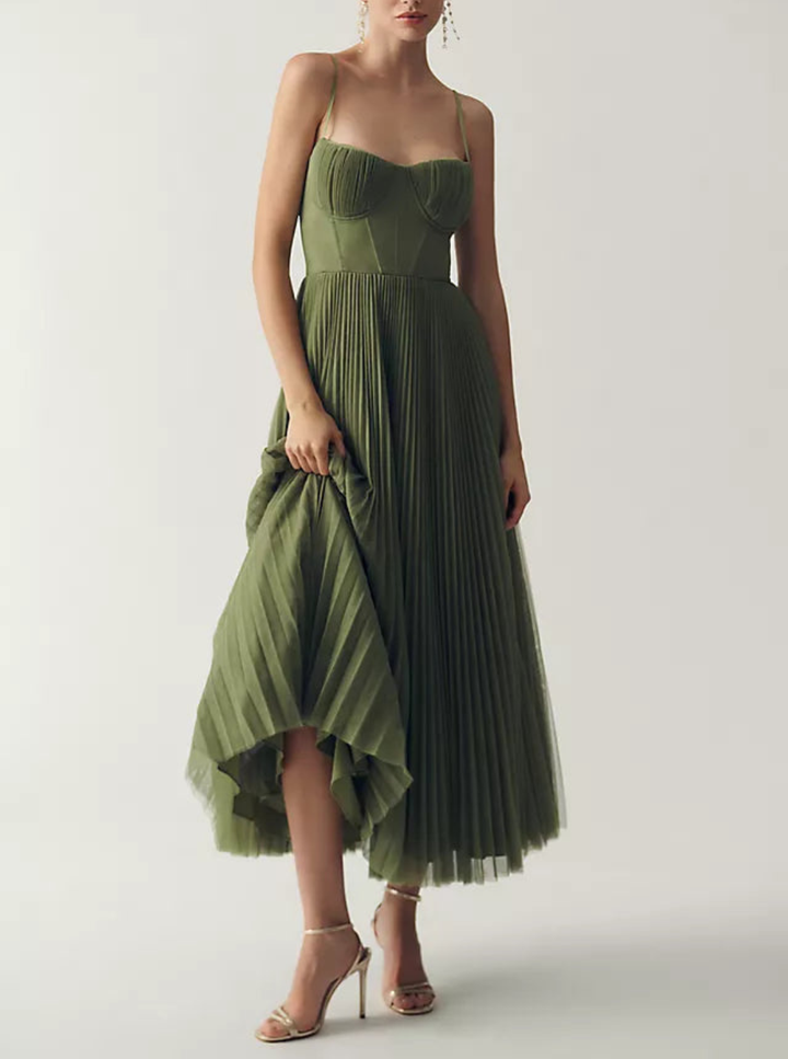 MARAIS | Robe en tulle drapée élégamment