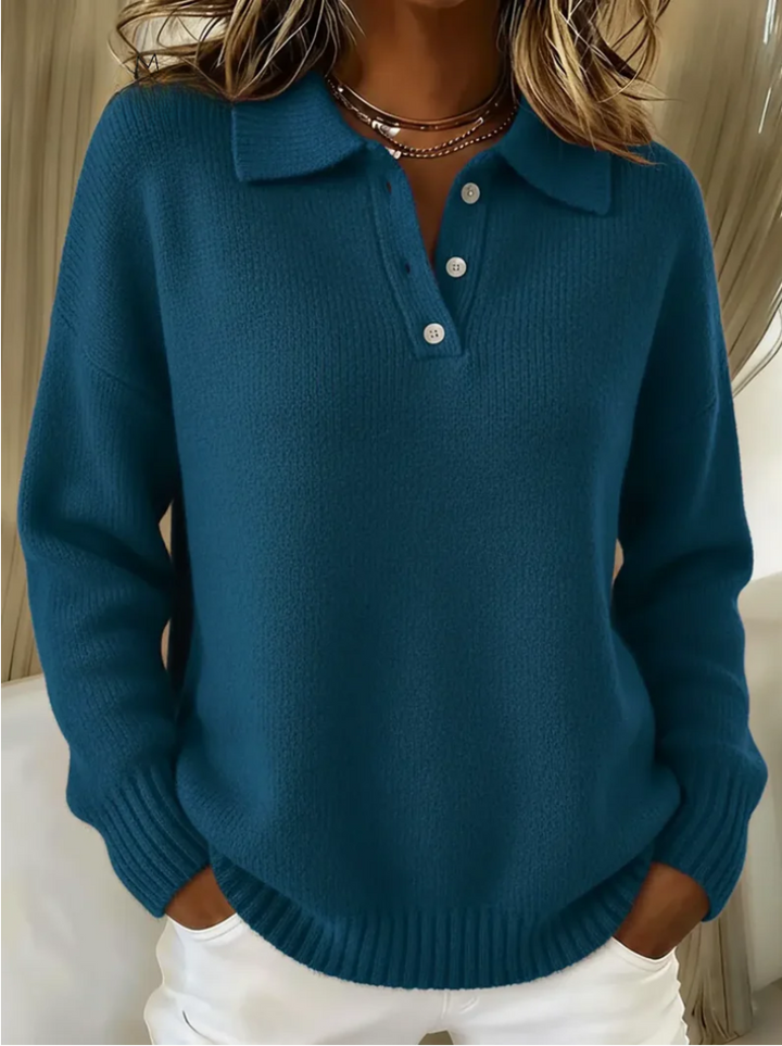 MARAIS | Pull Col Polo Maille Douce Amélie