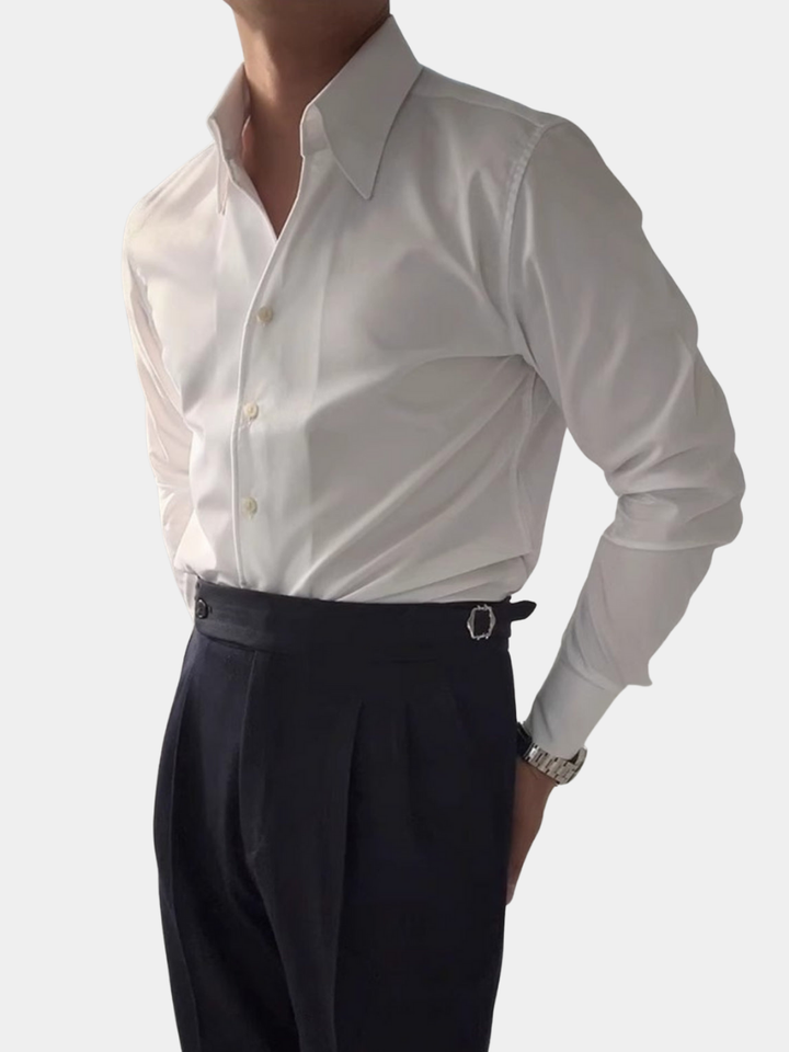 MARAIS | CHEMISE ATHLÉTIQUE ITALIENNE POUR HOMME EN BAMBOU