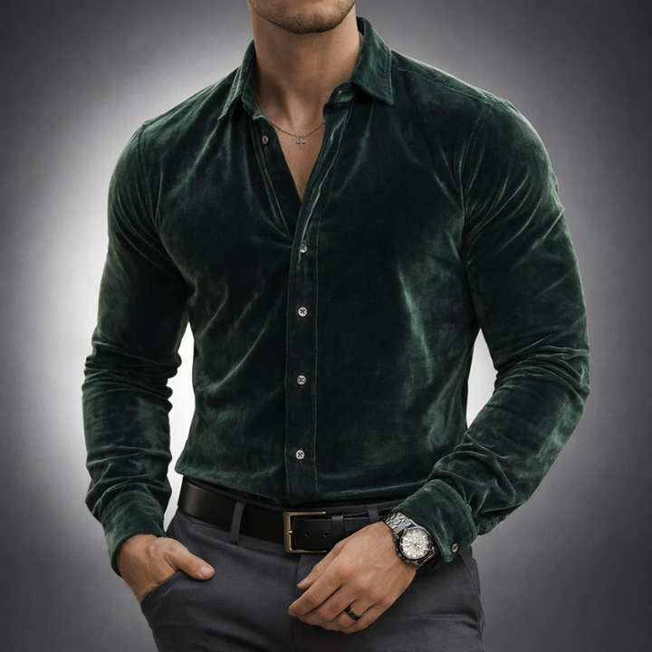 MARAIS | CHEMISE EN VELOURS POUR HOMME