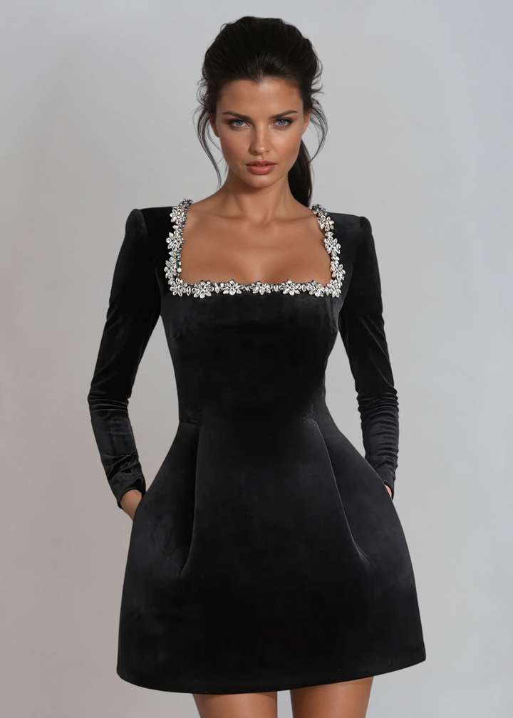 MARAIS | ROBE MINI EN VELOURS