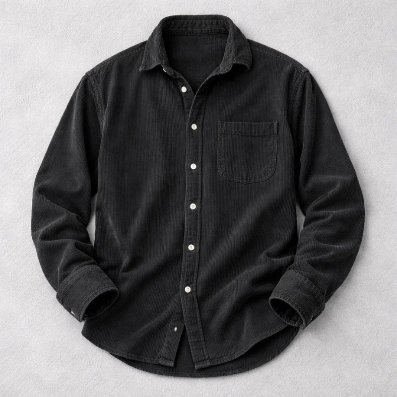 MARAIS | CHEMISE CLASSIQUE EN VELOURS CÔTELÉ POUR HOMMES