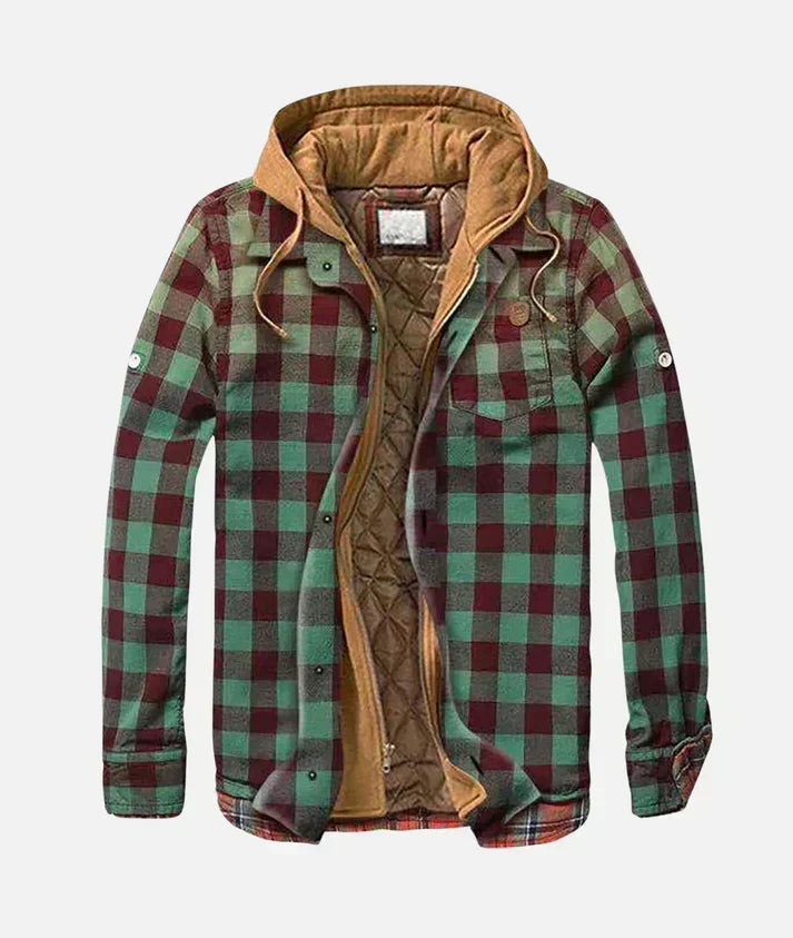Roger | Veste patchwork à carreaux