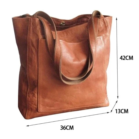 MARAIS | Cabas en cuir authentique Signature