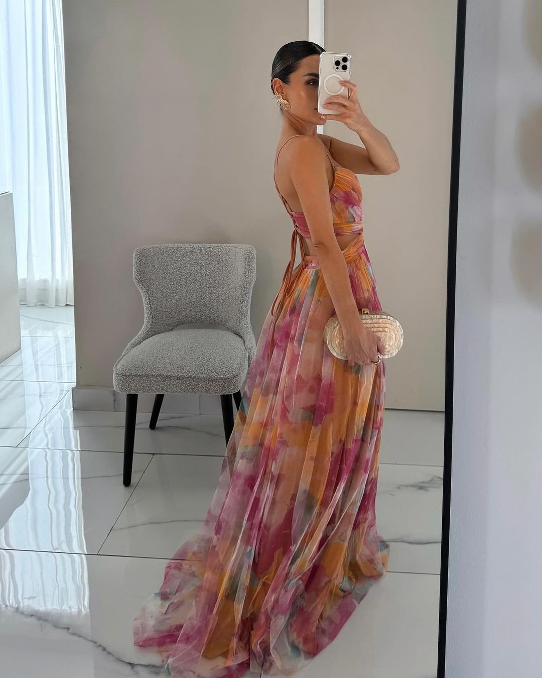 MARAIS | Robe Maxi Élégance Florale