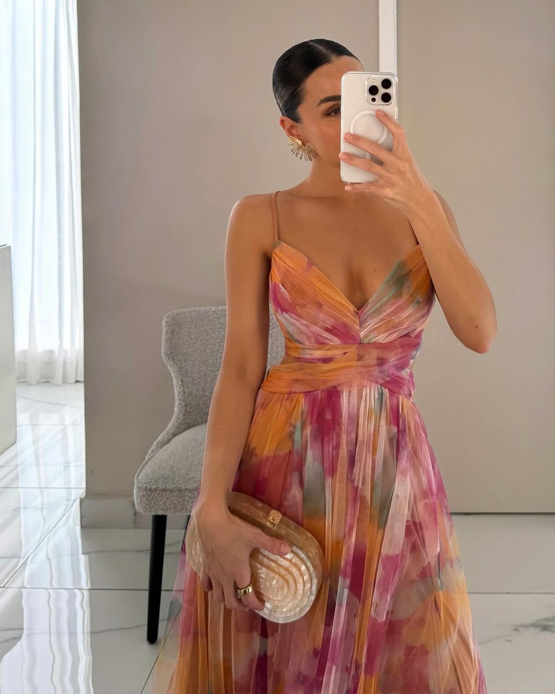 MARAIS | Robe Maxi Élégance Florale