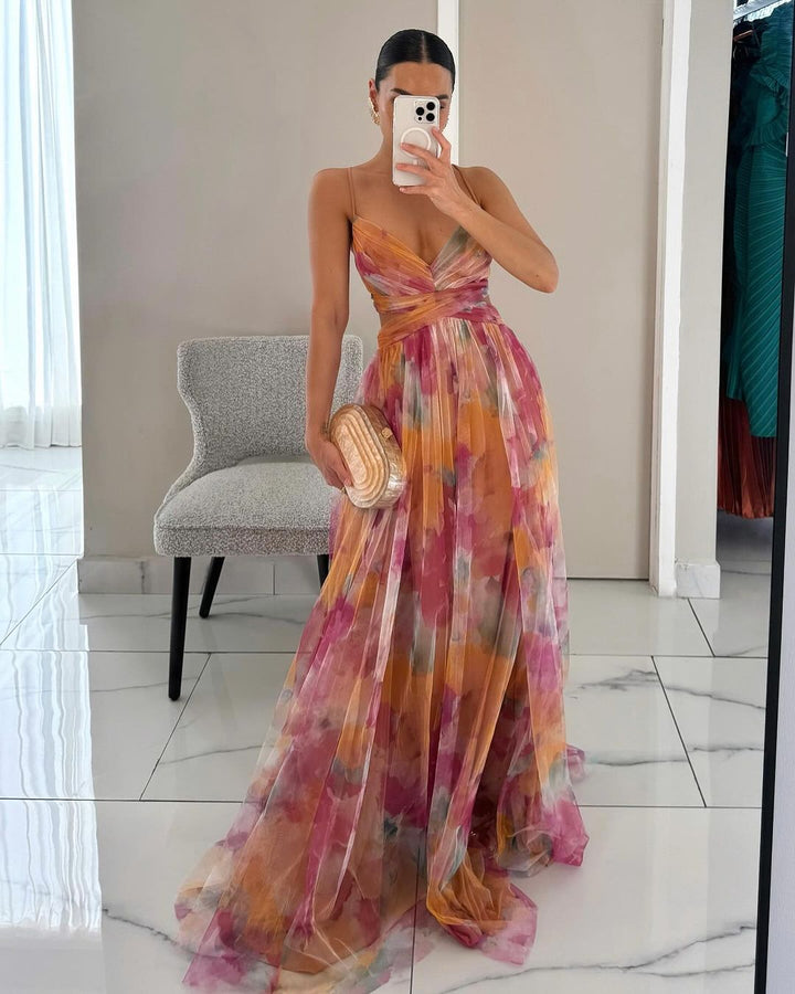 MARAIS | Robe Maxi Élégance Florale