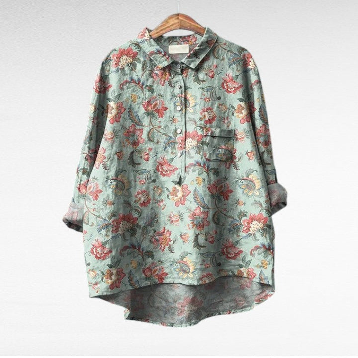 MARAIS | Blouses Élégantes à Fleurs Lucie (1+1 OFFERT)