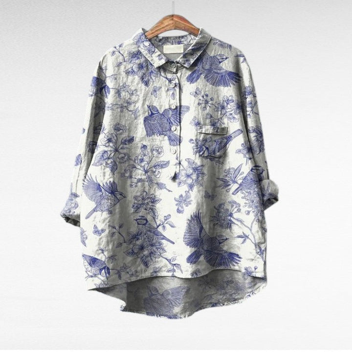 MARAIS | Blouses Élégantes à Fleurs Lucie (1+1 OFFERT)