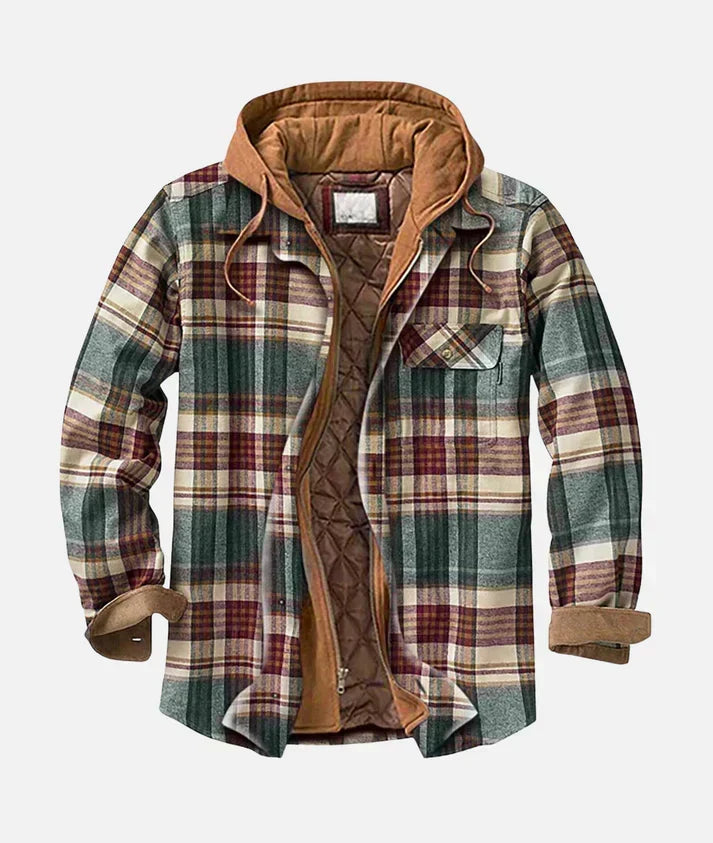 Roger | Veste patchwork à carreaux