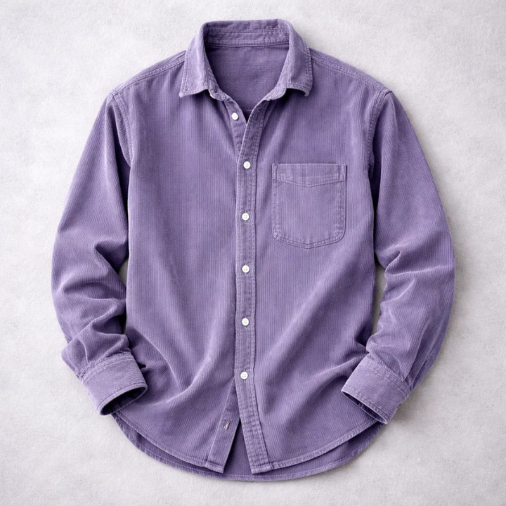 MARAIS | CHEMISE CLASSIQUE EN VELOURS CÔTELÉ POUR HOMME