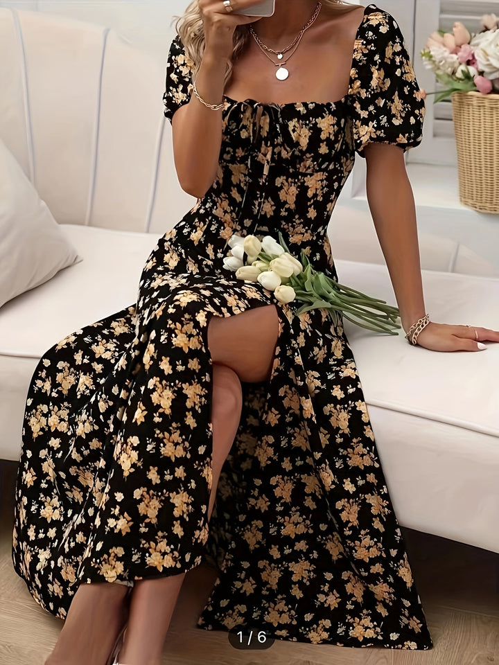 MARAIS | Robe Élégante Florale Chloé