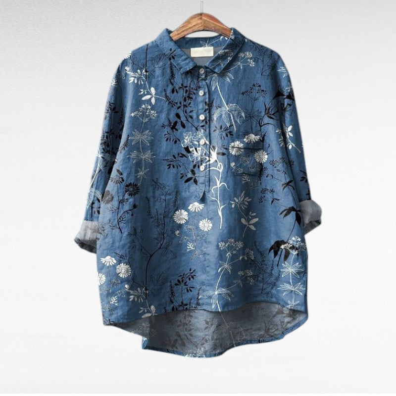 MARAIS | Blouses Élégantes à Fleurs Lucie (1+1 OFFERT)