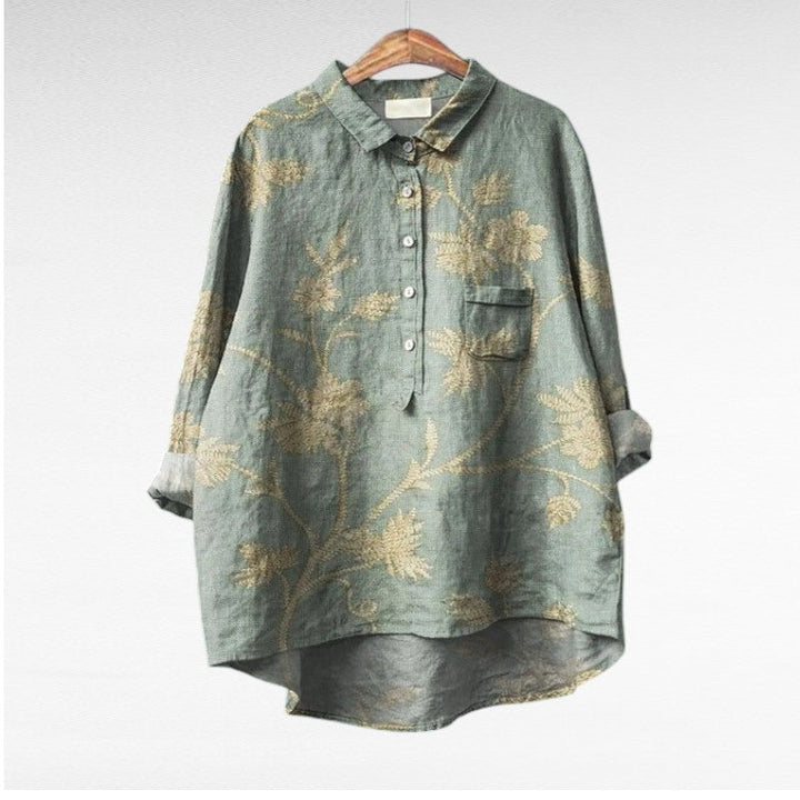MARAIS | Blouses Élégantes à Fleurs Lucie (1+1 OFFERT)