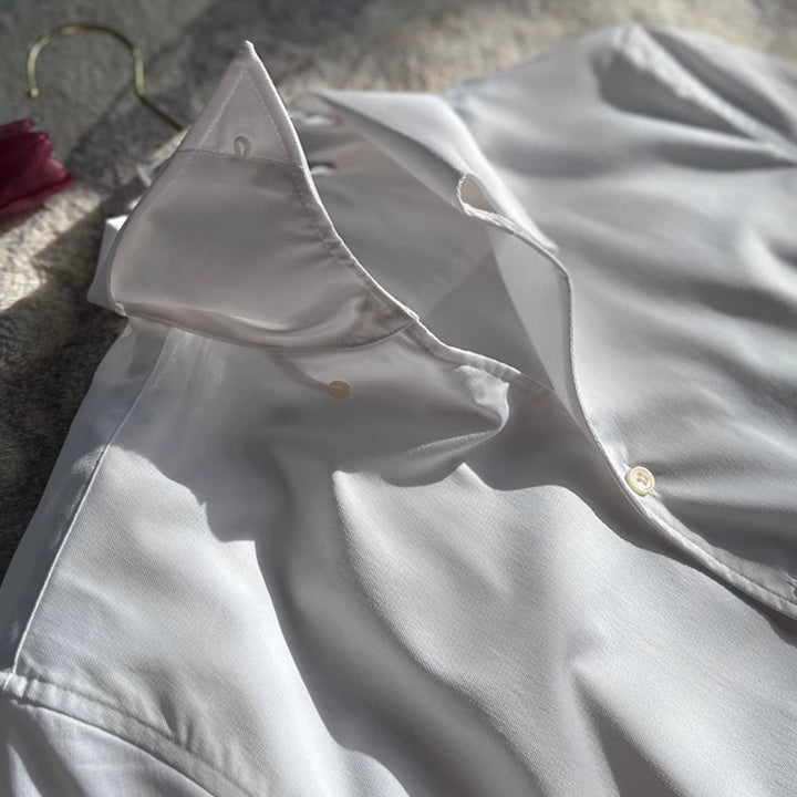 MARAIS | CHEMISE ATHLÉTIQUE ITALIENNE POUR HOMME EN BAMBOU