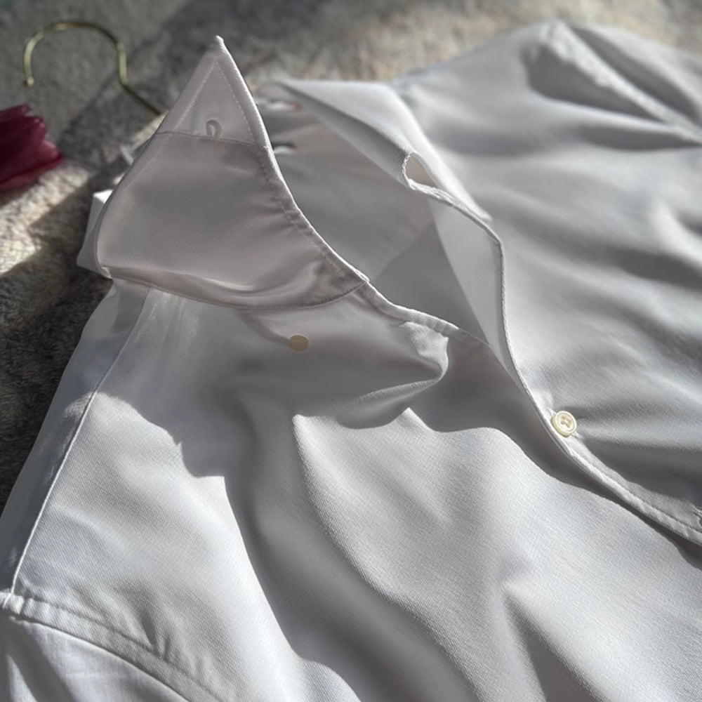 MARAIS | CHEMISE ATHLÉTIQUE ITALIENNE POUR HOMME EN BAMBOU