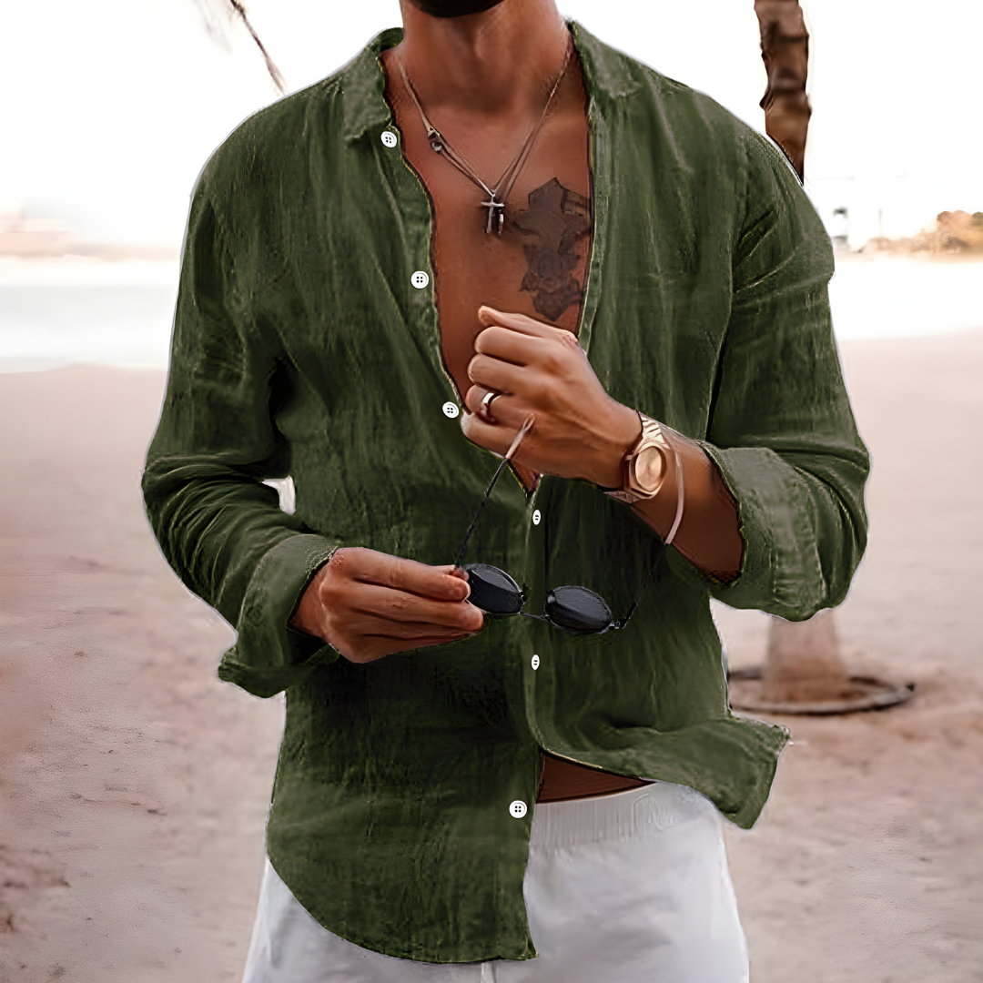 MARAIS | CHEMISE D'ÉTÉ EN COTON NATUREL