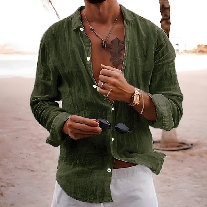 MARAIS | CHEMISE D'ÉTÉ EN COTON NATUREL