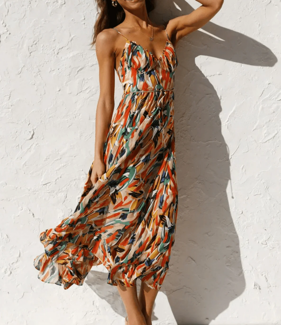 MARAIS | Robe Midi Éclat Coloré