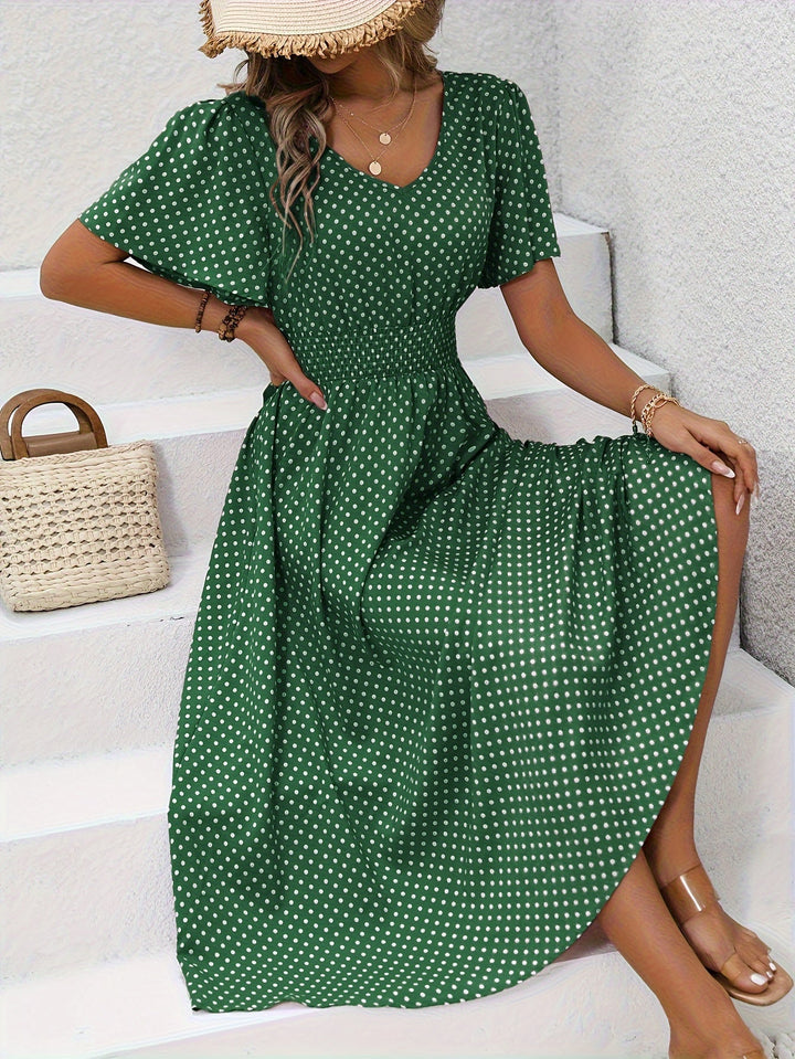 MARAIS | Robe Élégante Pois Élisa
