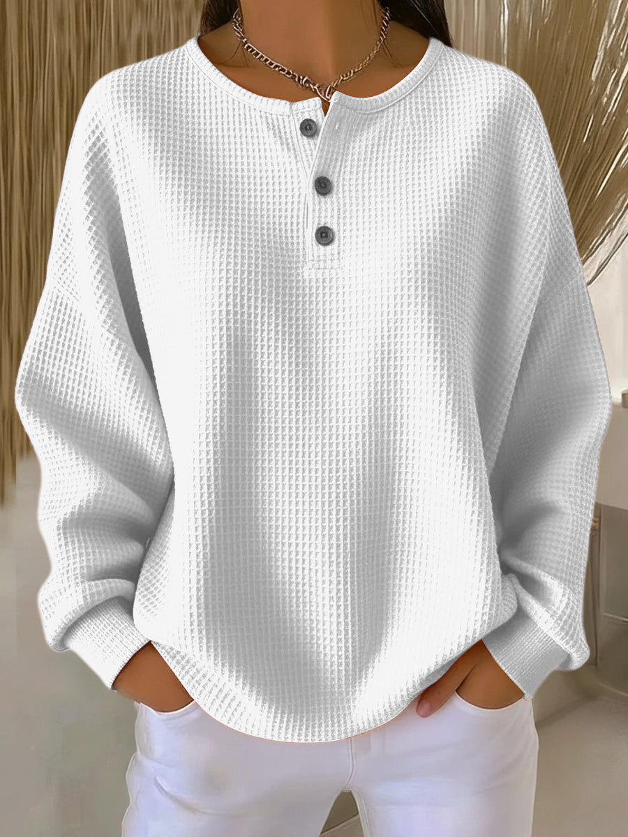 Malia | Pullover doux à relief