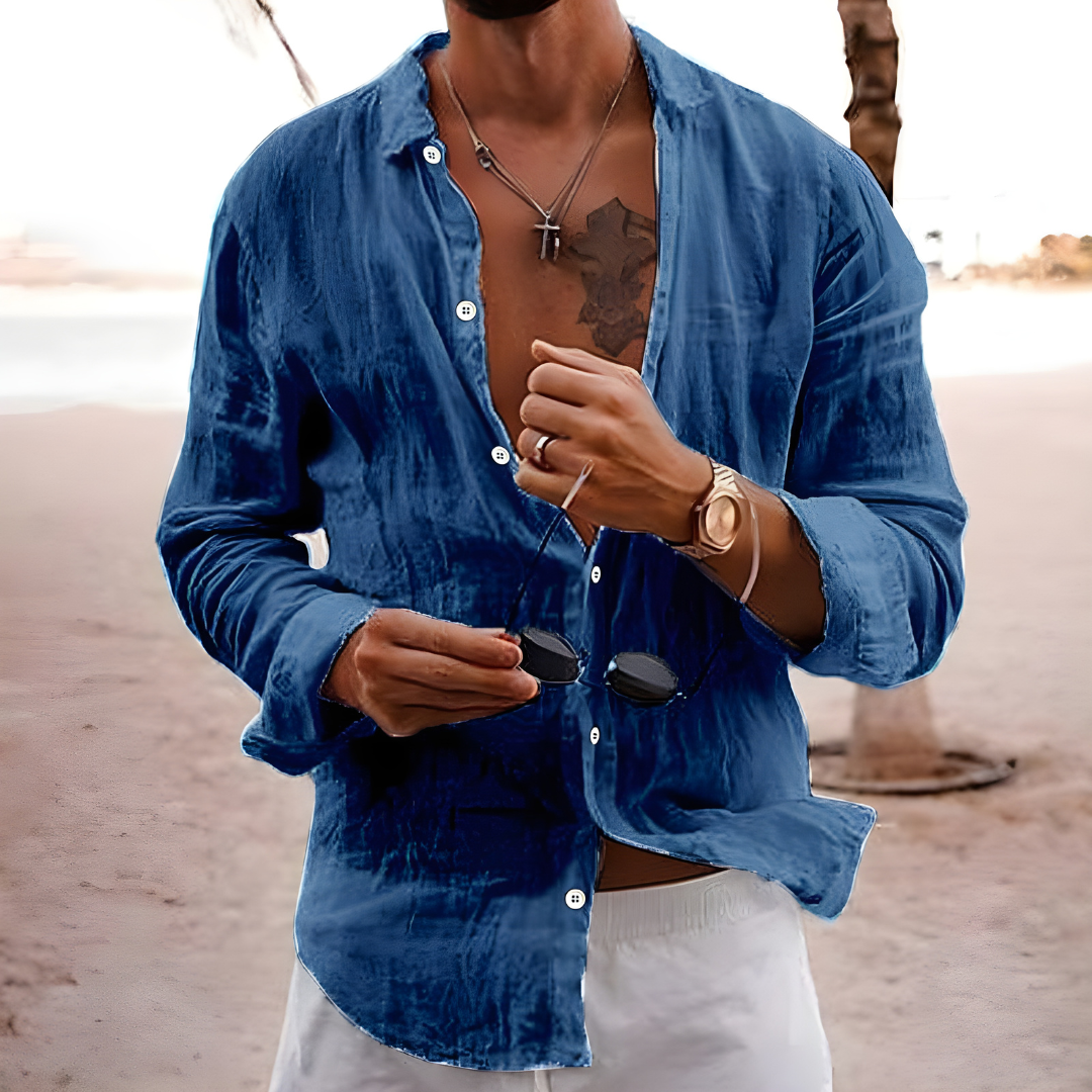 MARAIS | CHEMISE D'ÉTÉ EN COTON NATUREL