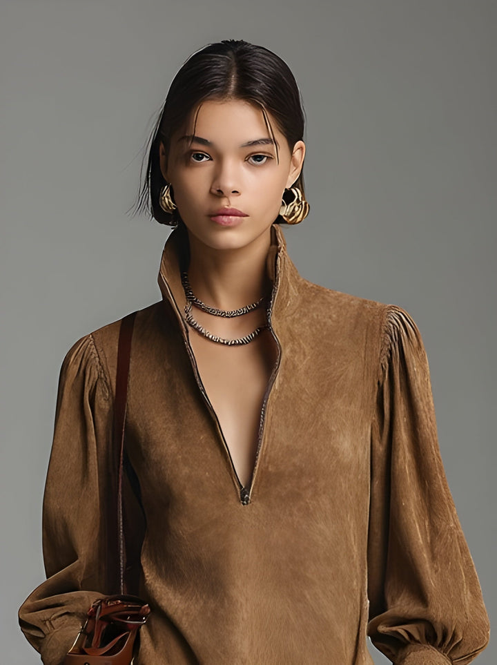 MARAIS | ROBE COURTE EFFET DAIM