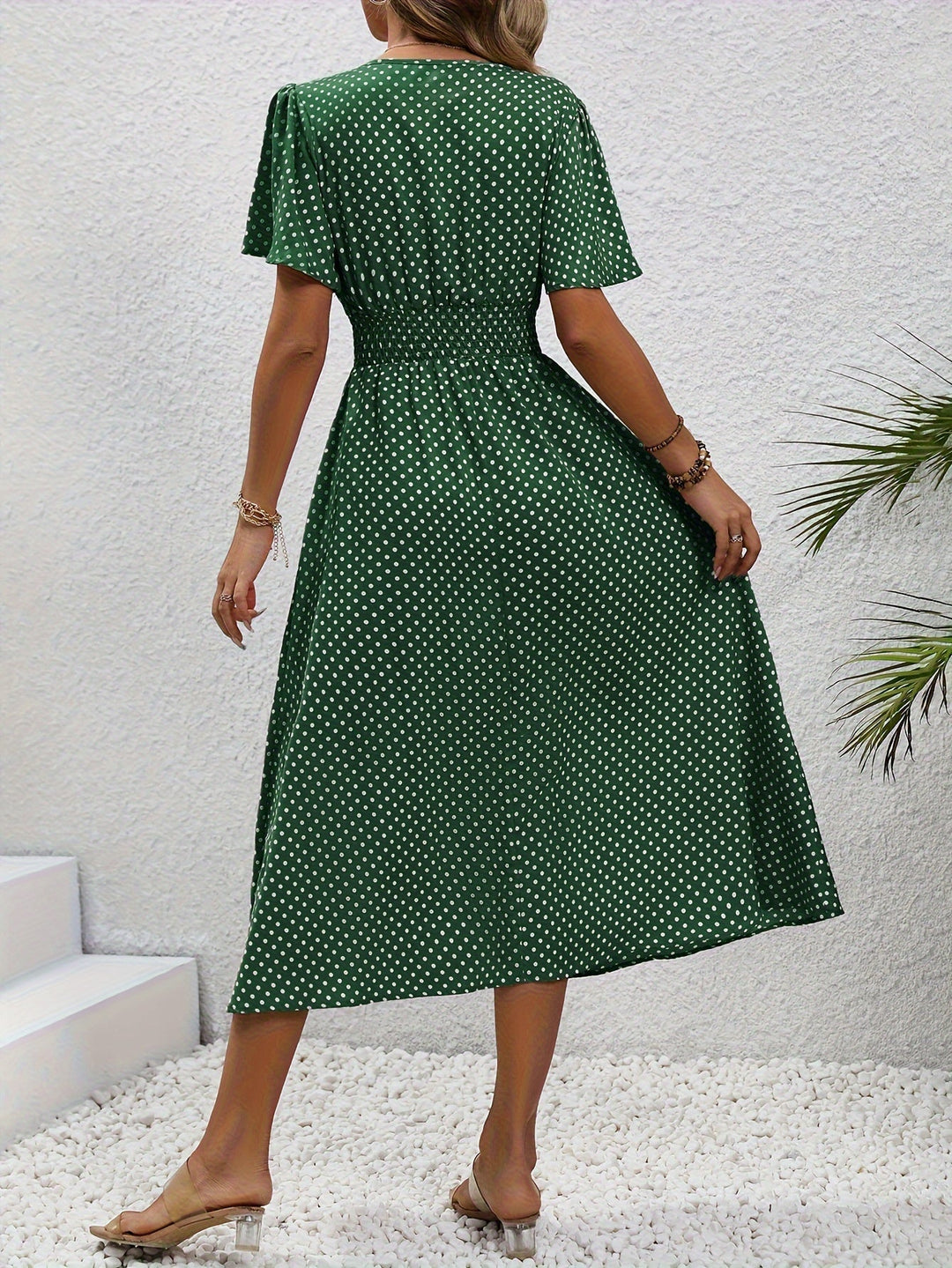 MARAIS | Robe Élégante Pois Élisa