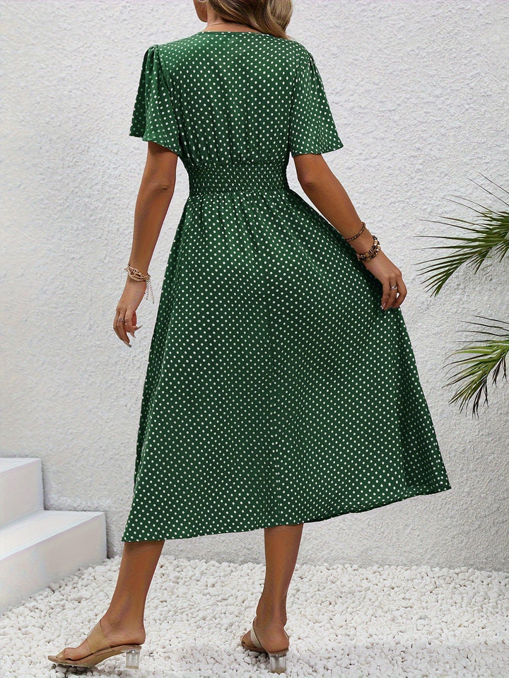 MARAIS | Robe Élégante Pois Élisa