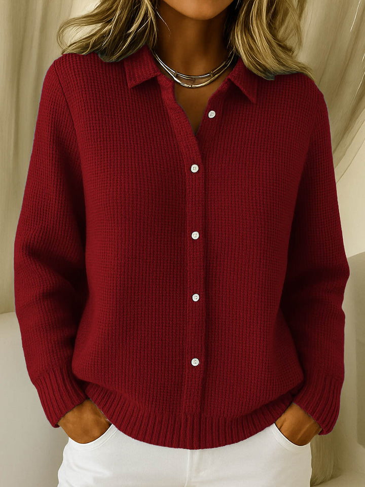 Éléa | Cardigan maille douce à boutons