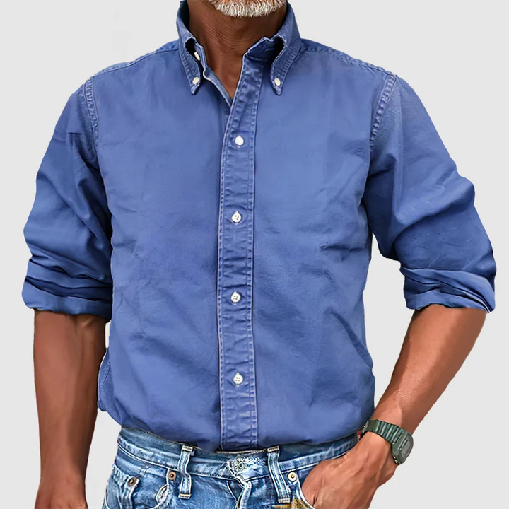 MARAIS | CHEMISE À MANCHES LONGUES ANTI-PLIS POUR HOMME