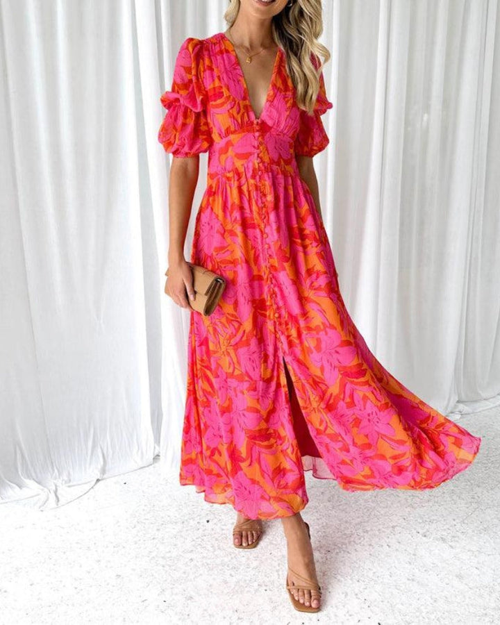 MARAIS  | Robe Maxi Éclat Solaire