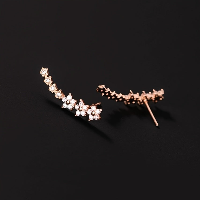 MARAIS | BOUCLES D’OREILLES FLORALES INTEMPORELLES